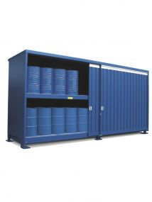 Stalen milieu-container, type 12-48-2-D