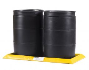 2-drum spill pallet - 120x60x8cm 