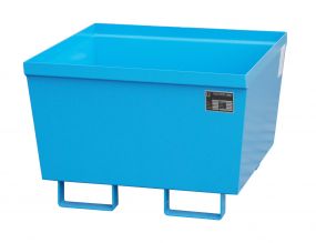 Staal gelakte lekbak (241ltr) - opvangbak - 80x80x54,5cm