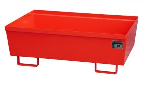 Stalen gelakte lekbak (265ltr) - opvangbak - 120x80x41cm