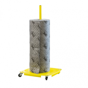 Vrijstaande verticale SPC dispenser voor absorptierol tot 100 cm breed