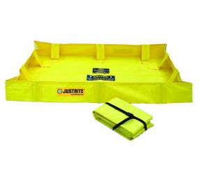 Justrite opvouwbare lekbak (299ltr) - 120x120x20cm QuickBerm® Lite