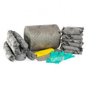 Alle vloeistoffen spill kit - 70 ltr - Mobile Trolley - navulling