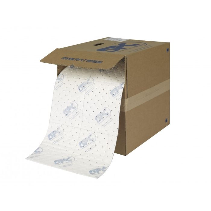 OP olie absorberenderollen - 3 laags, pluisarm, perforatie dubbel, sterk 1/doos OP olie absorberenderollen - 3 laags, pluisarm, perforatie dubbel, sterk 1/doos