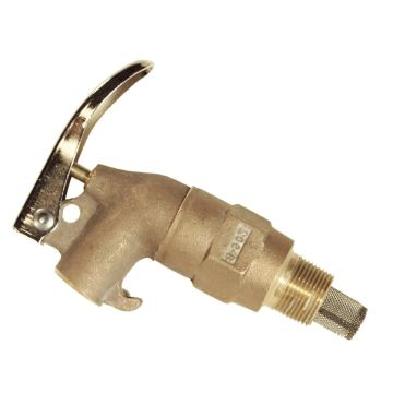 Professionele veiligheids messing tapkraan met 3/4" schroefdraad