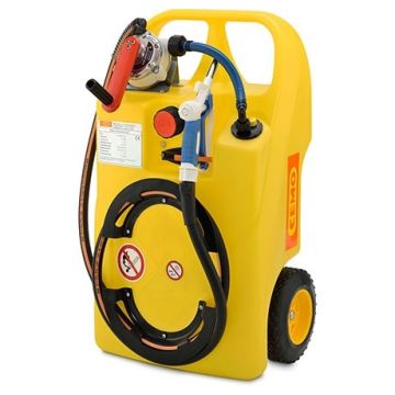 Cemo mobiele ruitensproeier of koelvloeistof trolley, inhoud 60ltr, inclusief tappistool met handpomp