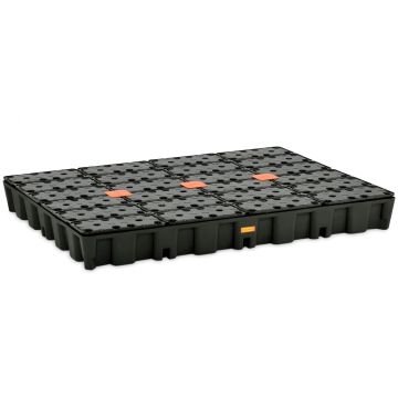 CEMO kunststof lekbak-werkvloer (250ltr) - 160x120x18cm 