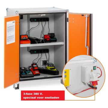 veiligheidskast PREMIUM PLUS 8/10 met laadfunctie en communicatie-unit