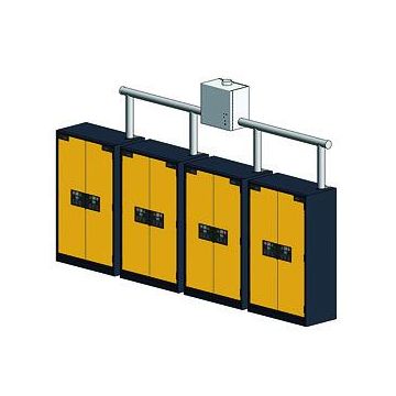 Ventilatiemodule voor maximaal 4 brandveiligheidsopslagkasten