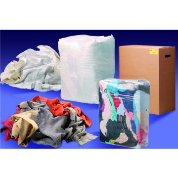 Gekleurde Poetslappen - doos per 10 kg