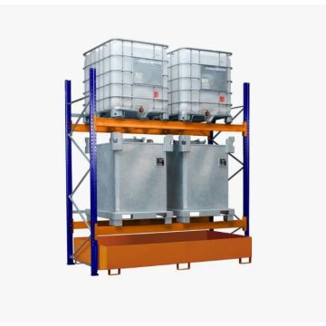 Palletstelling voor max. 4x 1.000 liter IBC (hoogte 300 cm.)