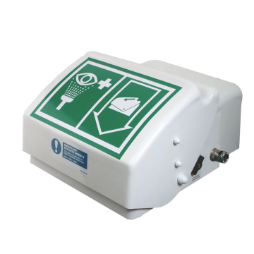 Hughes wandgemonteerde oog-/gezichtsdouche met gesloten kom - type 45G 