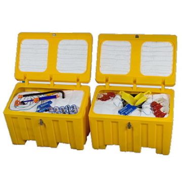 OPA90 Oil Spill Kit 7 barrel, 1100 ltr inclusief accessoires (2 kisten)