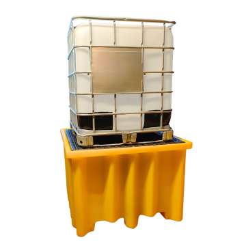 Kunststof IBC lekbak - 1 IBC (1100ltr) - 125x135x88cm