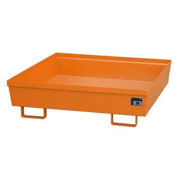 Staal gelakte lekbak (308ltr) - opvangbak - 120x120x33,5cm