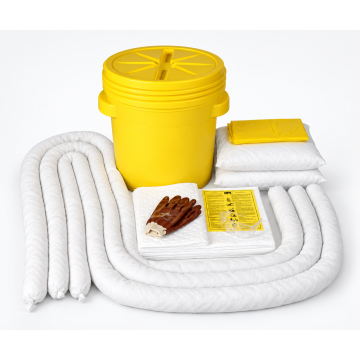 sko-20 Olie spill kit 60 ltr verpakt in UN goedgekeurd kunststof vat