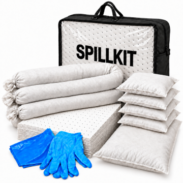 ADR spill kit voor olie producten 43 of 63 ltr, voor op de heftruck of vrachtwagen