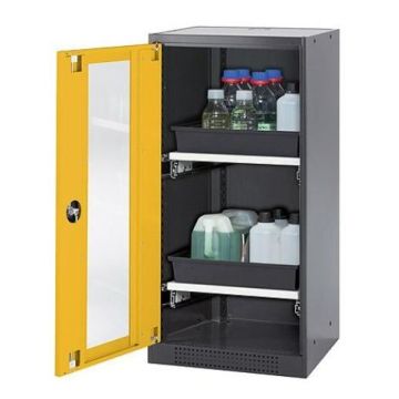 Chemicaliënkast, model CS.110.054 met draaideur