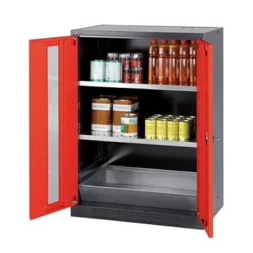 Chemicaliënkast, model CS.110.081 met draaideur 81 x 52 x 110,5cm 