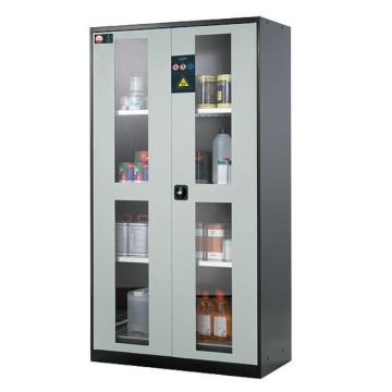 Chemicaliënkast, model CS.195.105 met draaideur 105 x 52 x 195cm