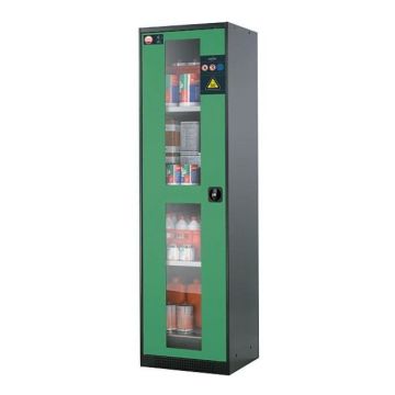 Chemicaliënkast, model CS.195.054 met draaideur 54,5 x 52 x 195cm