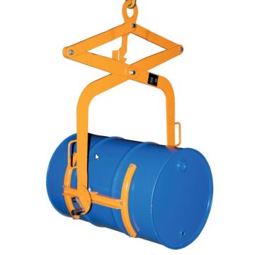 Vatenkanteltang voor stalen staande of liggende 200 ltr vaten