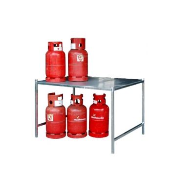 Gasflessenstelling (stapelbaar) 