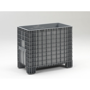 Kunststof HDPE grootvolumebak, 400 liter, 103 x 60 x 84cm