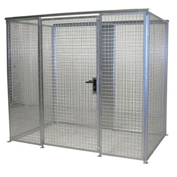 Gasflessenberging gaasbox - type M3 - 54st gasflessen 