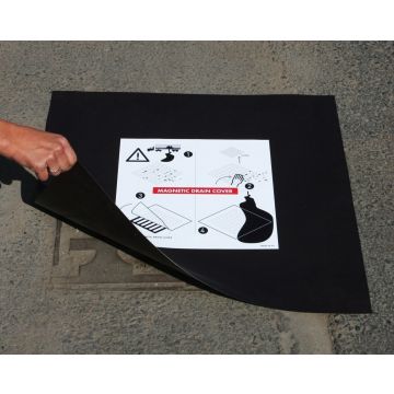 Putafdichting (magnetische uitvoering) 100x100 cm