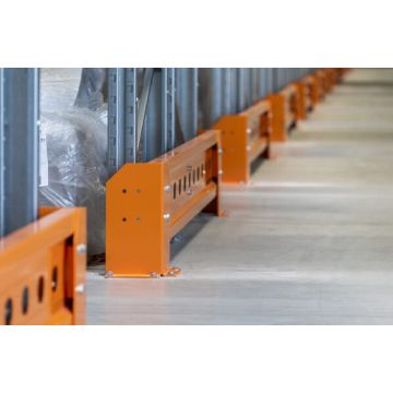 Aanrijbeveiliging voor palletstelling 