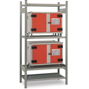 CEMO stelling voor 2 veiligheidskasten 