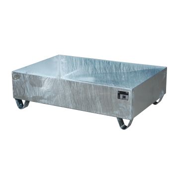 Stalen verzinkte lekbak (243ltr) - opvangbak - 120x80x36cm
