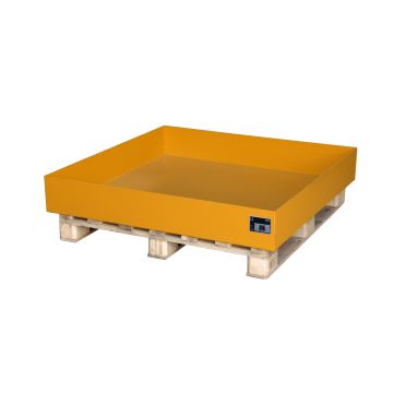 Stalen gelakte lekbak (259ltr) - opvangbak - 120x120x18,5cm
