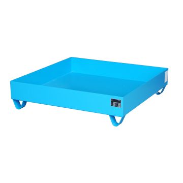 Stalen gelakte lekbak (259ltr) - opvangbak - 120x120x28,5cm