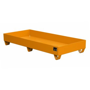 Stalen gelakte lekbak (262ltr) - opvangbak - 180x80x27,5cm