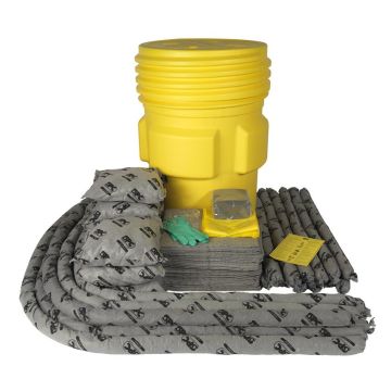 Alle vloeistoffen spill kit 310 ltr in waterdicht UN vat