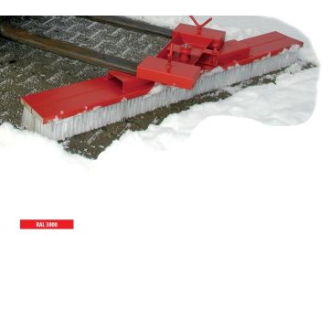 Heftruckbezem verstelbaar 1 mtr.