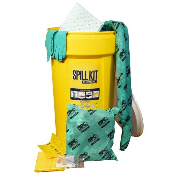 Chemicalien spill kit 150 ltr in waterdichte UN drum