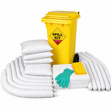 Olie Spill kit - 120 ltr - Rolcontainer - Economy
