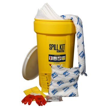 Olie spill kit 150 ltr in waterdichte UN drum