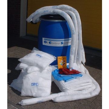 OPA90 Oil Spill Kit 1,5 barrel, 238 ltr EXCLUSIEF accessoires (2 vaten)