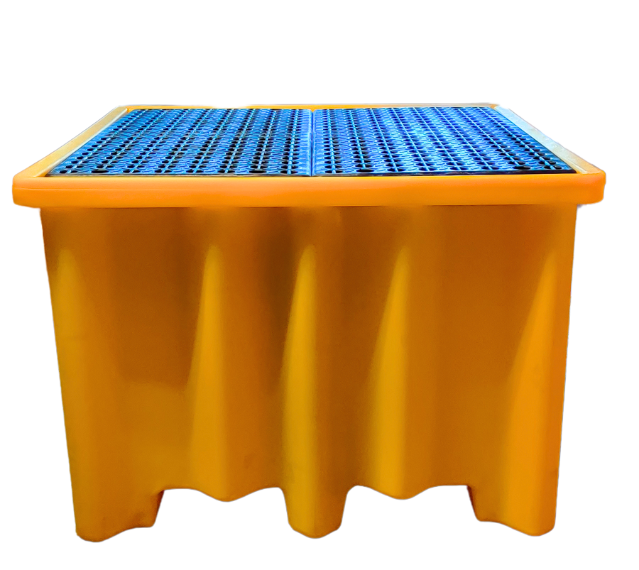 Kunststof IBC lekbak - 1 IBC (1100ltr) - 125x135x88cm